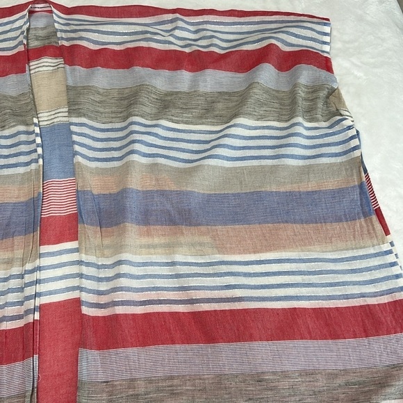 Anthropologie Striped Beach Swim Coverup - Picture 4 of 8